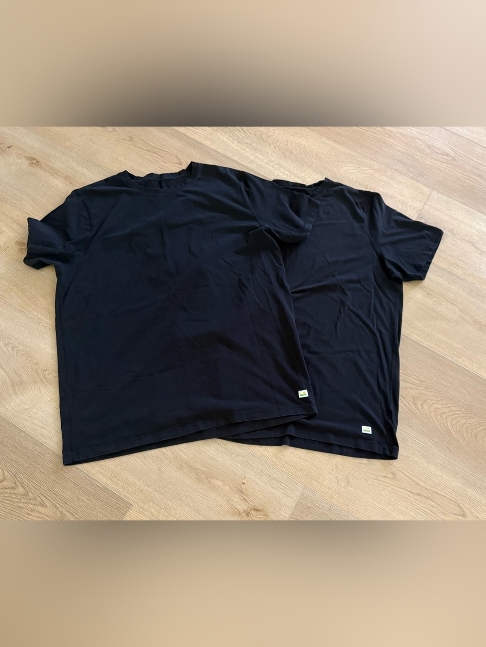 Vuori Men’s Tuvalu Tee XXL 2 Pack T-Shirts Black